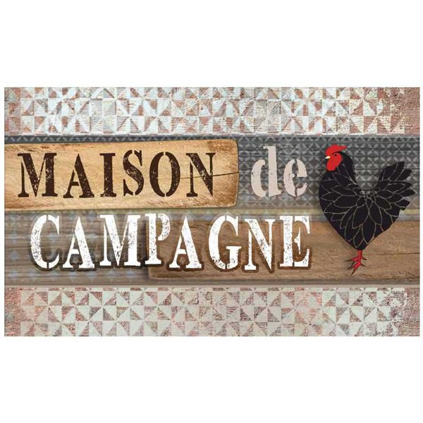 MERCURY - Tapis Velvet Maison de Campagne 45 x 75 cm