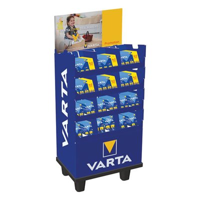 VARTA - Meuble PIles Longlife Power Promotion Lot de 180 Blisters
