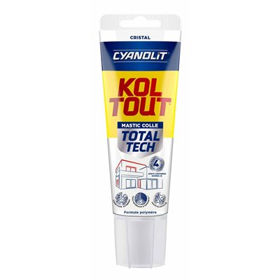 KOLTOUT - Koltout Mastic-Colle Total Tech Cristal 125 ml