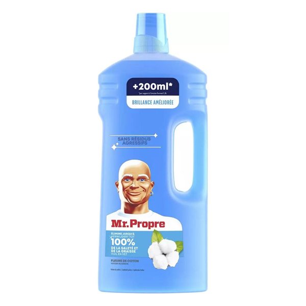 MR PROPRE - Mr Propre Nettoyant Multi-Usages Fleurs de Coton 1.5L dont 200 ml Gratuit
