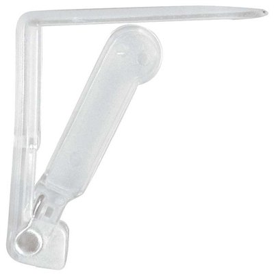 Pince pour nappe transparent, lot de 4 pinces