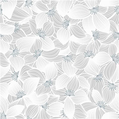 ACCESS DECO - Toile Cirée Déco Nymphes Nacrées 140 cm x 20 m