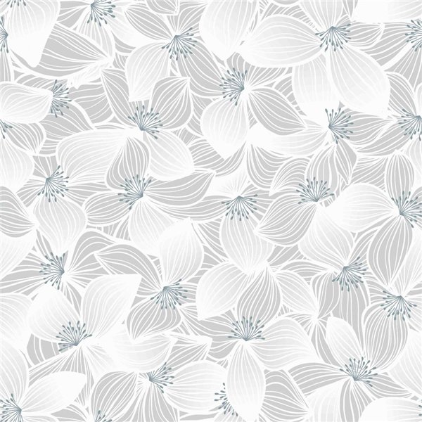 ACCESS DECO - Toile Cirée Déco Nymphes Nacrées 140 cm x 20 m