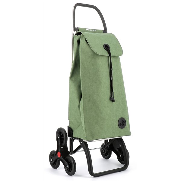 ROLSER - Poussette de Marché I-Max Tweed 6 Roues Monte Escaliers 43L