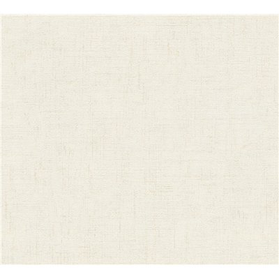 DECORAMA - 322622 - Papier Peint Vinyle Grainé Sur Intissé Uni Bornéo Ivoire Nacre