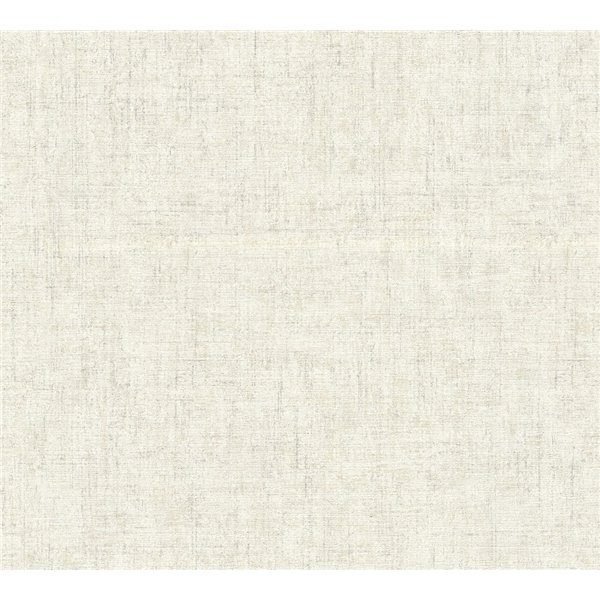 DECORAMA - 322618 - Papier Peint Vinyle Grainé Sur Intissé Uni Bornéo Gris Clair Argent