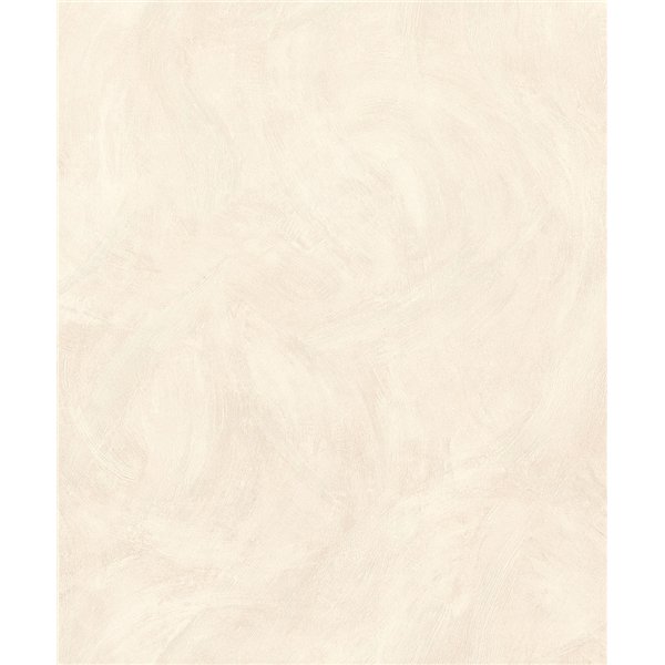 GRANDECO - A78702 - Papier Peint Vinyle Sur Intissé Motif Spatule Beige 10.05 x 0.53 m