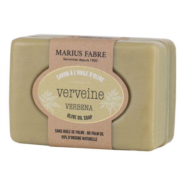 MARIUS FABRE - Savonnette à LHuile DOlive Verveine 100 g