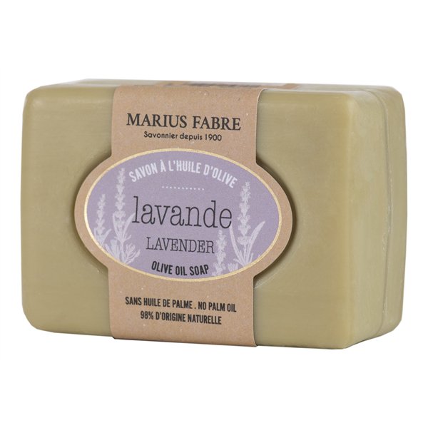 MARIUS FABRE - Savonnette à LHuile DOlive Lavande 100 g