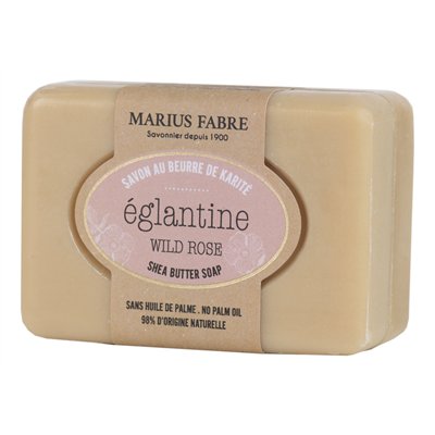 MARIUS FABRE - Savonnette Au Beurre de Karité Eglantine 100 g