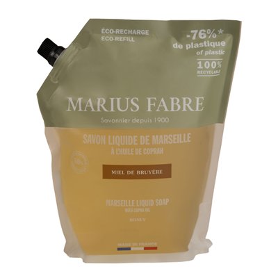 MARIUS FABRE - Savon Liquide de Marseille Miel de Bruyère 1L