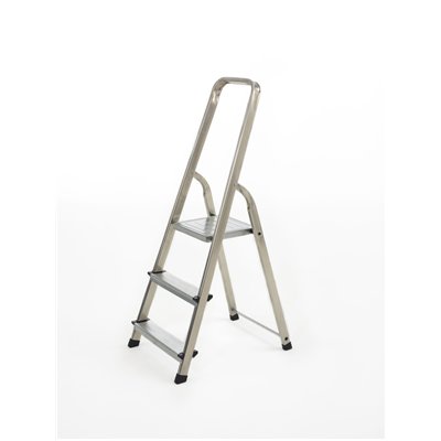 VERITT - Escabeau Aluminium 3 Marches