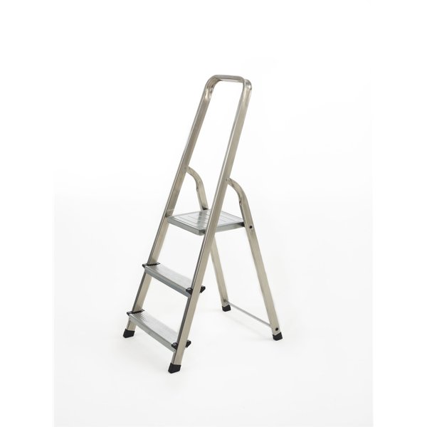 VERITT - Escabeau Aluminium 3 Marches