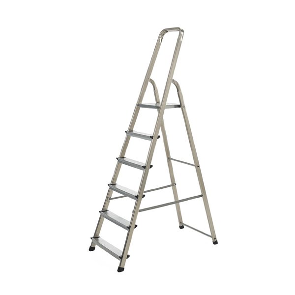 VERITT - Escabeau Aluminium 6 Marches