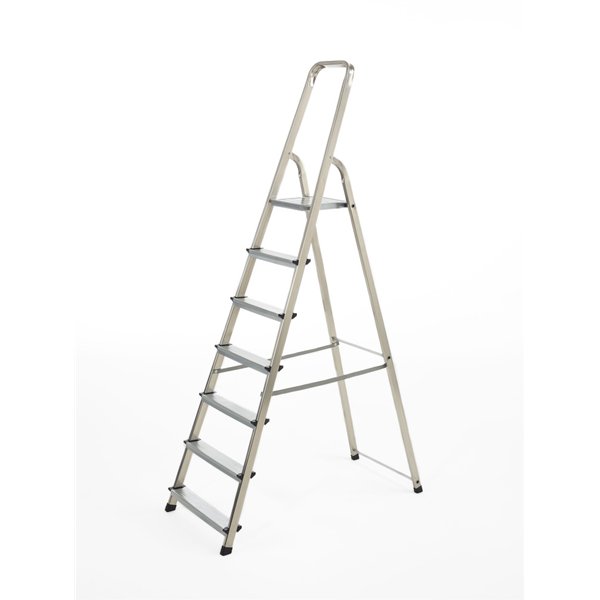 VERITT - Escabeau Aluminium 7 Marches