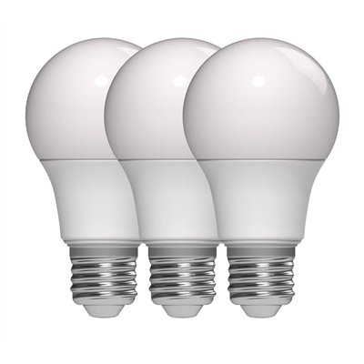 PROLIGHT - Ampoules LED Opaque Classic E27 3.4W 480 lm Blanc Chaud Lot de 3
