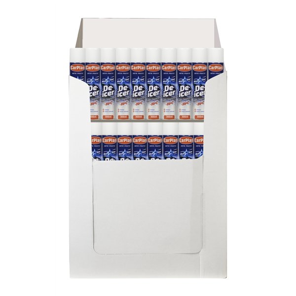 CARPLAN - Box de 240 Dégivrant Pare-Brise Aérosol 300 ml