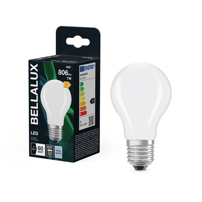 BELLALUX LED DEPOLI STD E27 6.5W FROID (Vendu par 6)