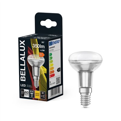 BELLALUX LED SPOT R50 E14 4.3W CHAUD (Vendu par 6)