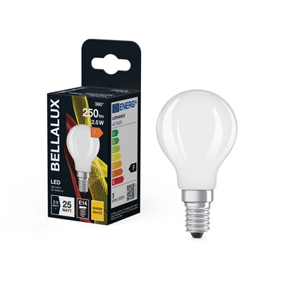 BELLALUX LED DEPOLI SPH E14 2.5W CHAUD (Vendu par 6)
