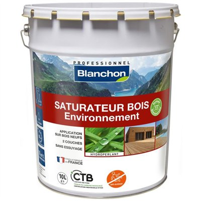 BLANCHON - Saturateur Bois Environnement Biosourcé Naturel 10L