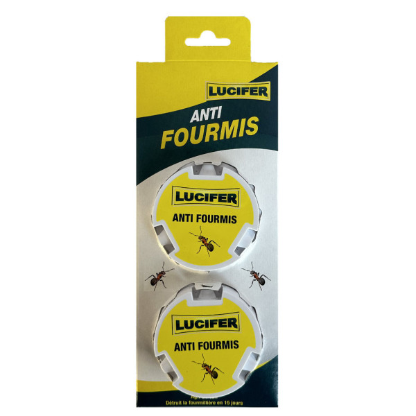 LUCIFER - Anti Fourmis x2 Boîtes TP18