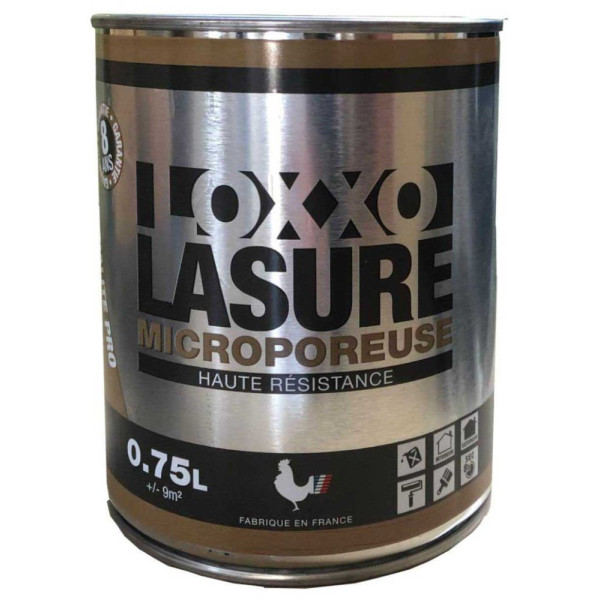 LOXXO - Lasure Microporeuse Haute Résistance Satin 0.75L