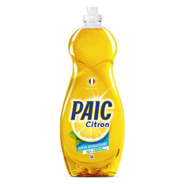 PAIC - Liquide vaisselle Eclat Citron 750 ml