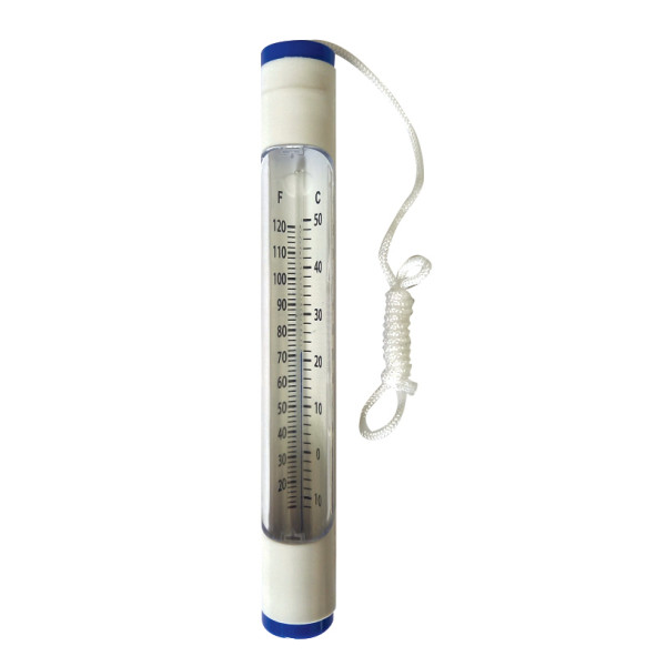 QUIMICAMP - Thermomètre Tubulaire de Piscine Flottant