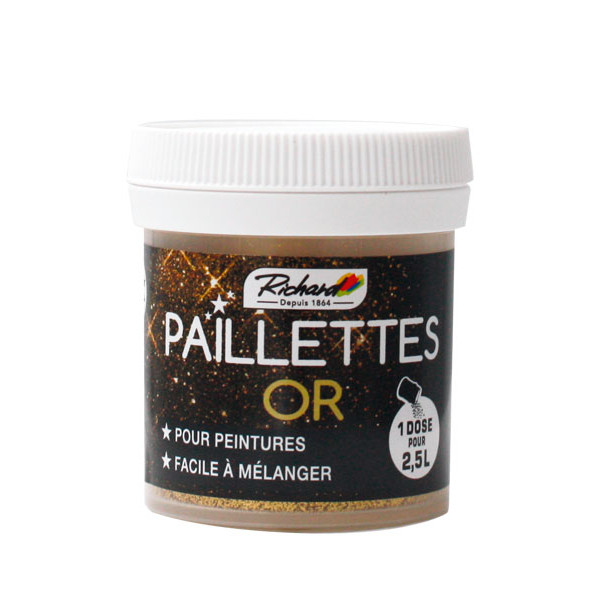 COLOR PLUS - Paillettes Pour Peinture 30 g