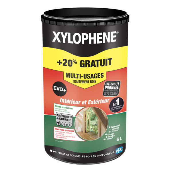 XYLOPHENE - Xylophène Traitement Bois Multi-Usages Intérieur et Extérieur EVO+