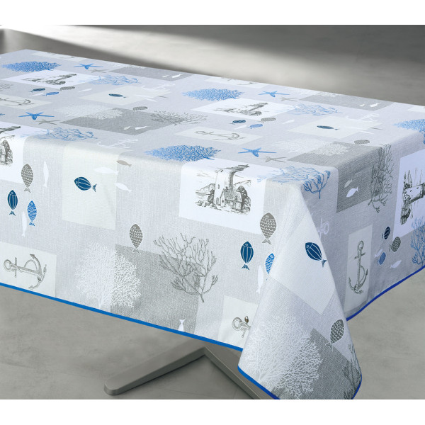 ACCESS DECO - Nappe Polyester 140 x 240 cm Atlantide sur Cintre