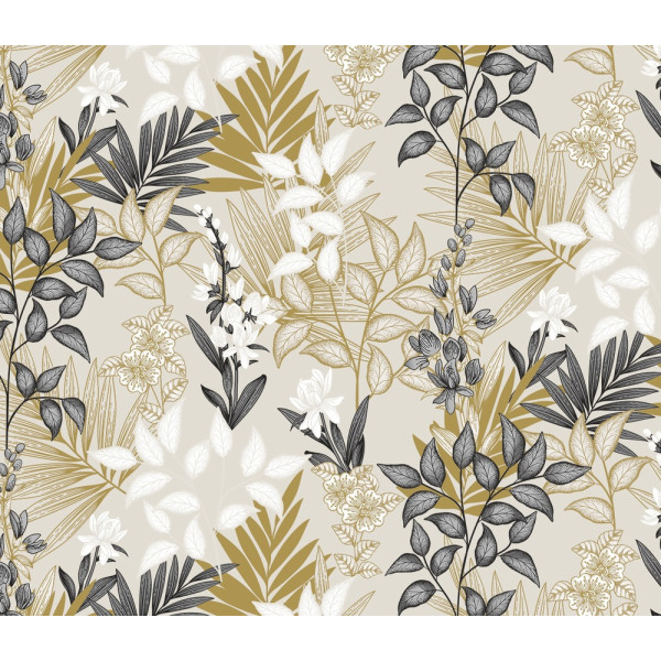 ACCESS DECO - Toile Cirée Déco Paloma Beige 140 cm x 20 m