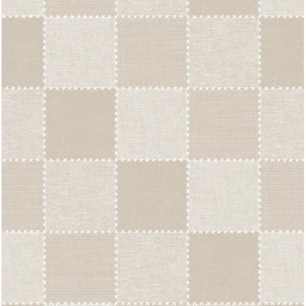 ACCESS DECO - Toile Cirée Déco Weaver Beige 140 cm x 20 m