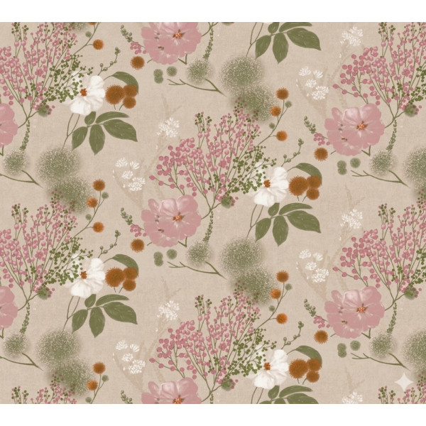 ACCESS DECO - Toile Cirée Déco May 140 cm x 20 m