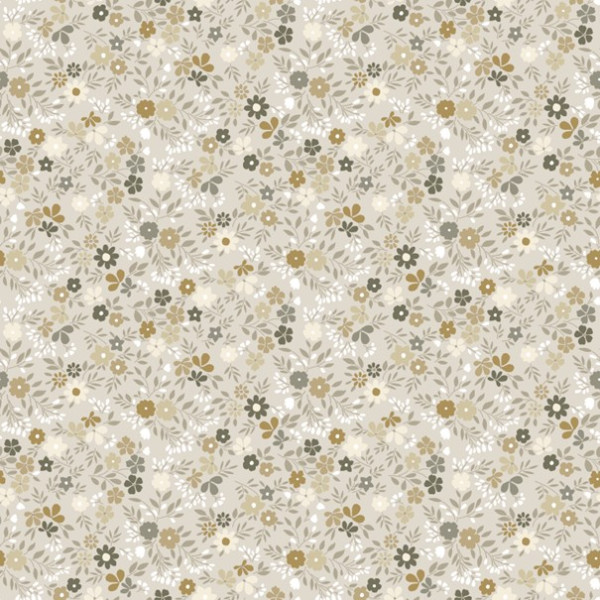 ACCESS DECO - Protège Table Imprimé Isa Beige 140 cm x 20 m