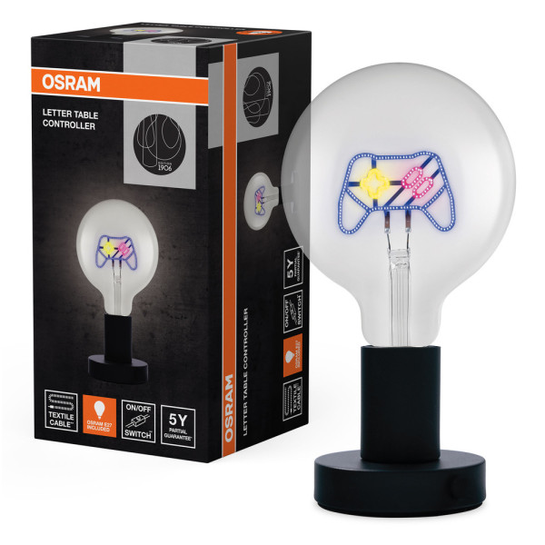 OSRAM - Lampe de Table à Message 1906 Vintage E27 1.2W 33.3 lm