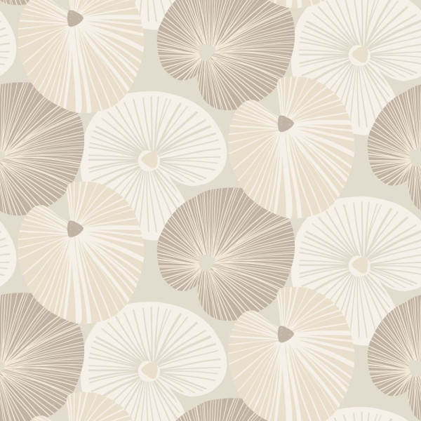 ACCESS DECO - Toile Cirée Déco Malawy Beige 140 cm x 20 m