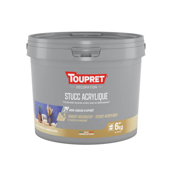 TOUPRET - Stucc Acrylique Enduit Pâte