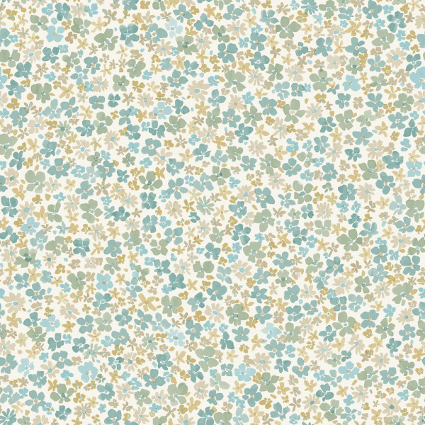 DECOR DESIGN - LD3009 Vinyle sur Intissé Veronica Aqua