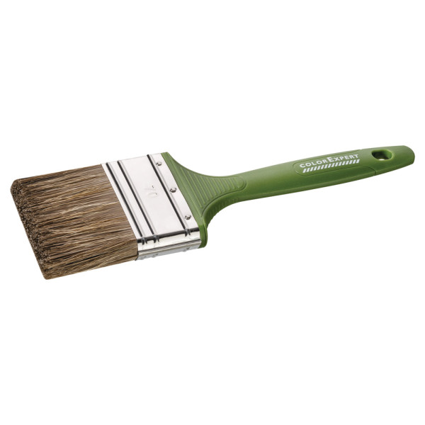 COLOR EXPERT - Brosse Plate en Soie Mixte Brun