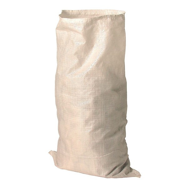 DULARY - Sacs à Gravats Tissés Polypropylène Blanc Lot de 10
