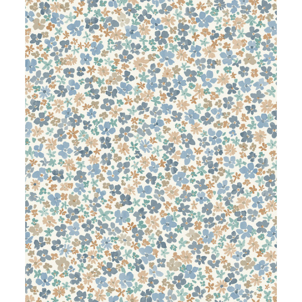 DECOR DESIGN - LD3015 Papier Peint Vinyle sur Intissé Véronica Bleu