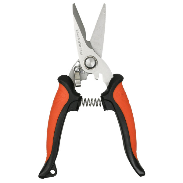 FISCHER DAREX - Ciseaux Coupe Tout à Lames Crantées en Inox