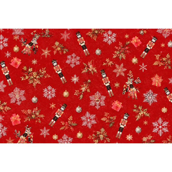 ACCESS DECO - Nappe Petit Soldat Rouge en Polyester
