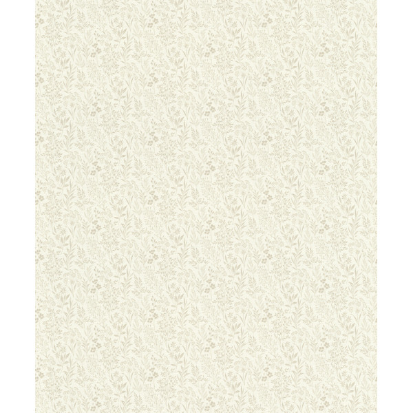 DECORAMA - 709346 - Vinyle Motif Fleurettes Crème