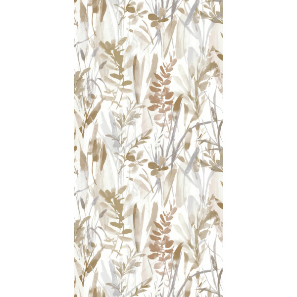 DECORAMA - 51253707 - Vinyle sur Intissé Lande Fleurie Terra Beige
