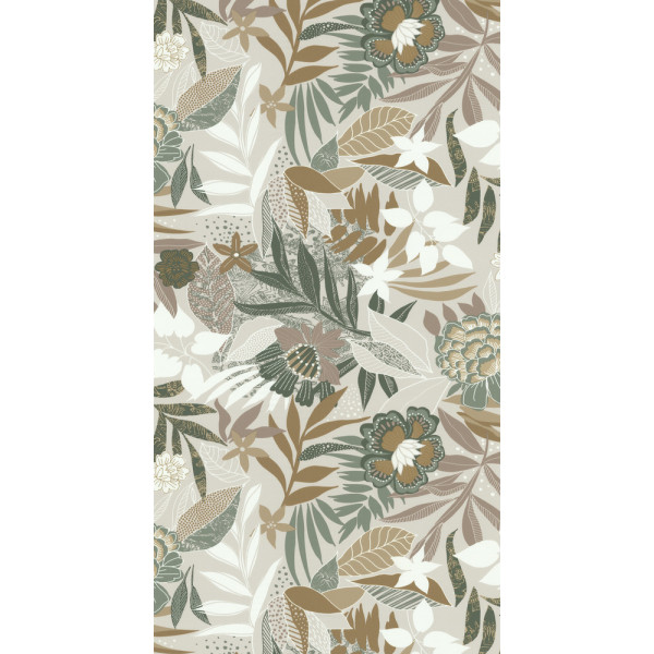 DECORAMA - 51248007 - Vinyle sur Intissé Primavera Beige