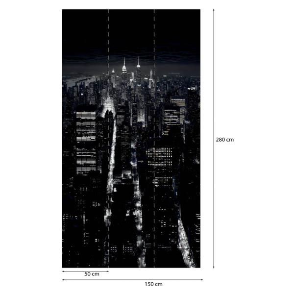 DECORAMA - 8126 - Papier Peint Panoramique Skyline 3 Lés