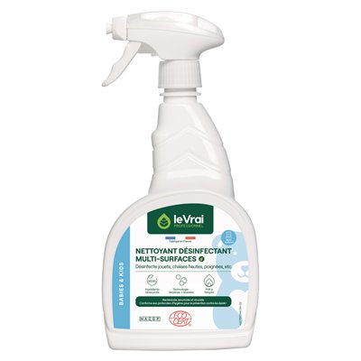 LA VRAI BABIES&KIDS PRO - Nettoyant Désinfectant Multi-Surfaces